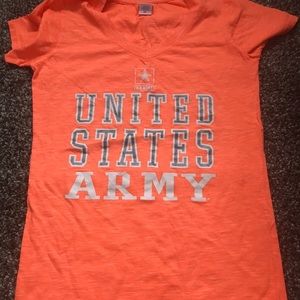 Brand new army v neck